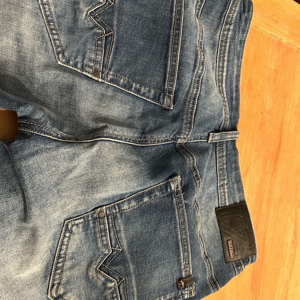 Buffalo David Bitton Men's Faded Blue Skinny Jeans. Max-x skinny - Picture 3 of 6